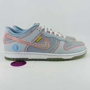 Nike Men's Dunk Low x UNION LA Passport Pack 'Argon' Sneakers DJ9649-400 Size 8